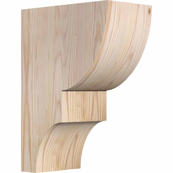 Ekena Millwork Ridgewood Smooth Corbel, Douglas Fir, 5 1/2"W x 10"D x 14"H - COR06X10X14RID00SDF