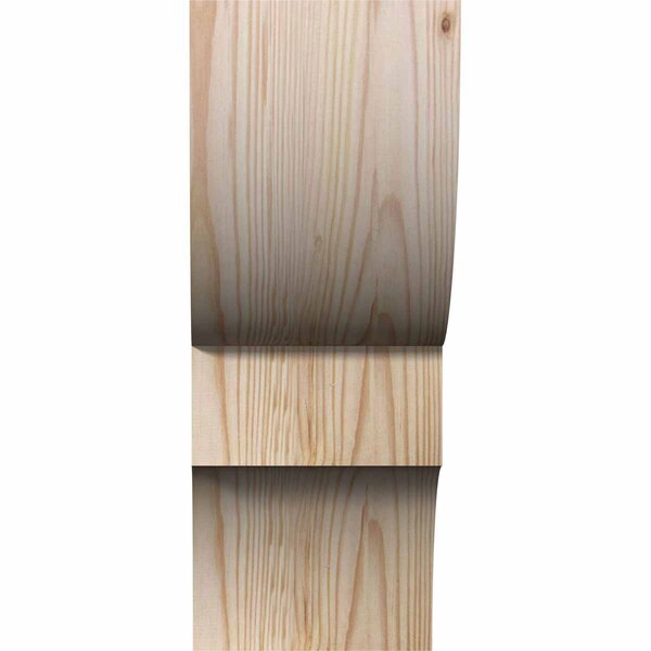 Ekena Millwork Ridgewood Smooth Corbel, Douglas Fir, 5 1/2"W x 10"D x 14"H - COR06X10X14RID00SDF