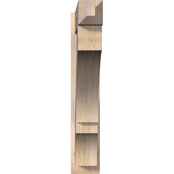 Ekena Millwork Balboa Craftsman Smooth Outlooker, Douglas Fir, 7 1/2"W x 42"D x 42"H - OUT08X42X42BOA04SDF