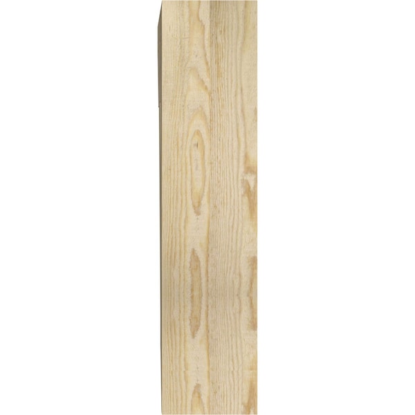 Ekena Millwork Westlake Slat Rough Sawn Bracket, Douglas Fir, 6"W x 18"D x 26"H - BKT06X18X26WTL06RDF