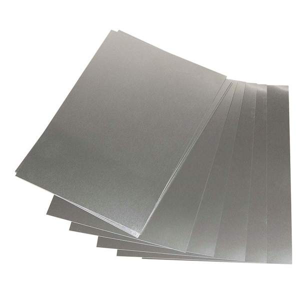 Amerimax Home Products Amerimax 5 in. W X 7 in. L Aluminum Step Flashing Shingle Silver, PK10 - 85068