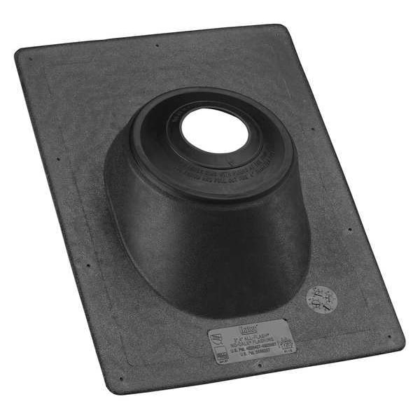 Oatey Roof Vent Flashing, 1-1/2in. to 3in. - 11919