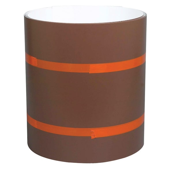 Amerimax Home Products Amerimax 10 in. W X 50 ft. L Aluminum Painted Coil Brown/White - 69110