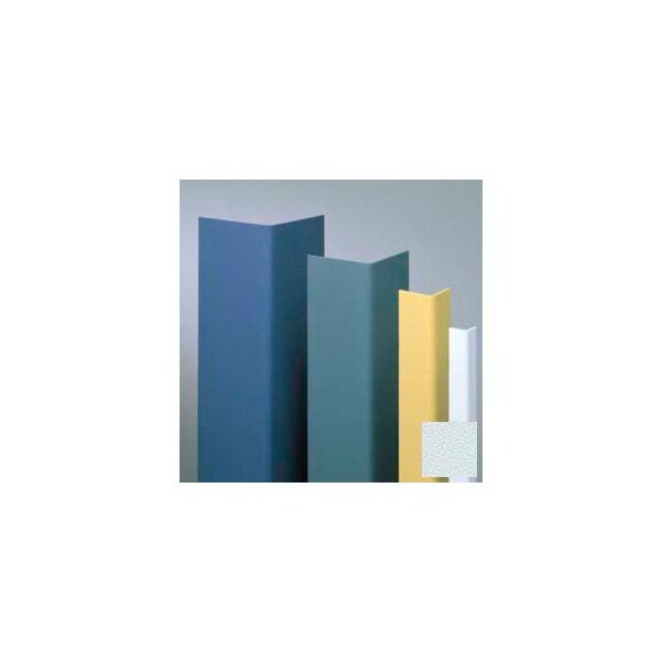 Pawling Vinyl Surface Mounted Corner Guard, 90Deg Corner, 3/4" Wings, 12'H, BL Ice, Vinyl - CGU-34-12-29