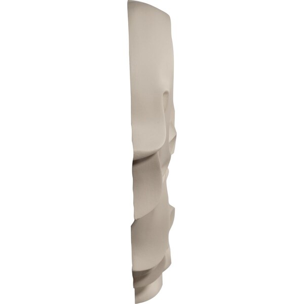 Ekena Millwork 26 3/4"W x 10 3/4"H x 1 5/8"P Sussex Flourish Onlay, Left - ONL26X10X01SU-L