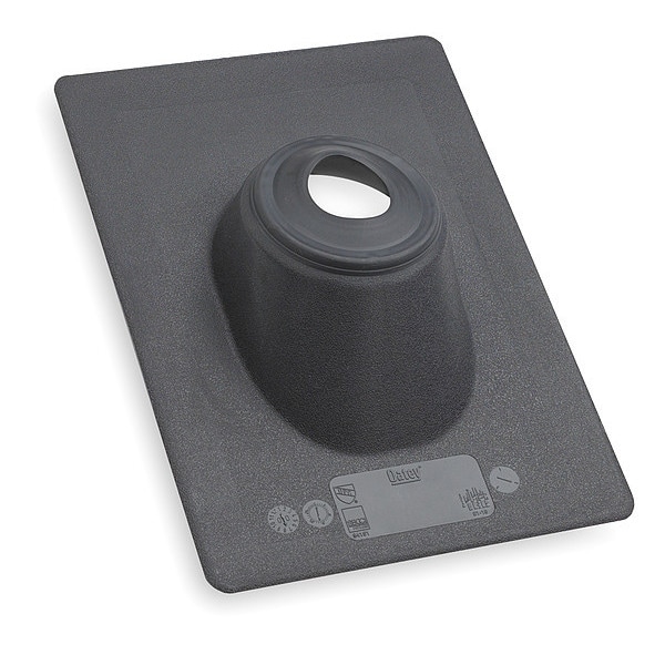 Oatey Roof Flashing, Pipe Size 4 In - 11911