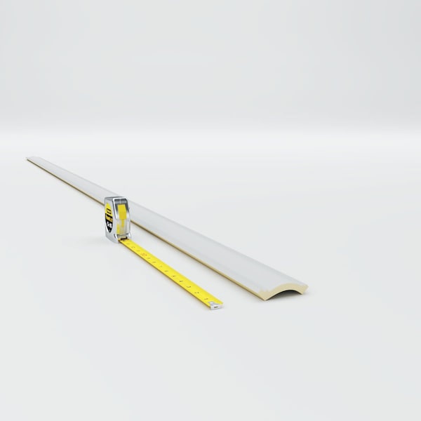 Ekena Millwork Ceiling Ring, Polyurethane, 94-1/2 in L, 2 in H, Factory Primed - MLD02X02X02MD