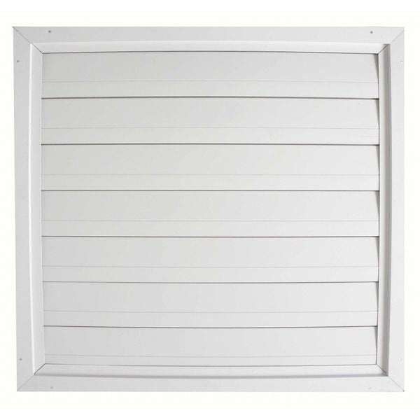 Dayton 36 in Manual Damper, 33 in x 38 in, Aluminum - 3HHR5