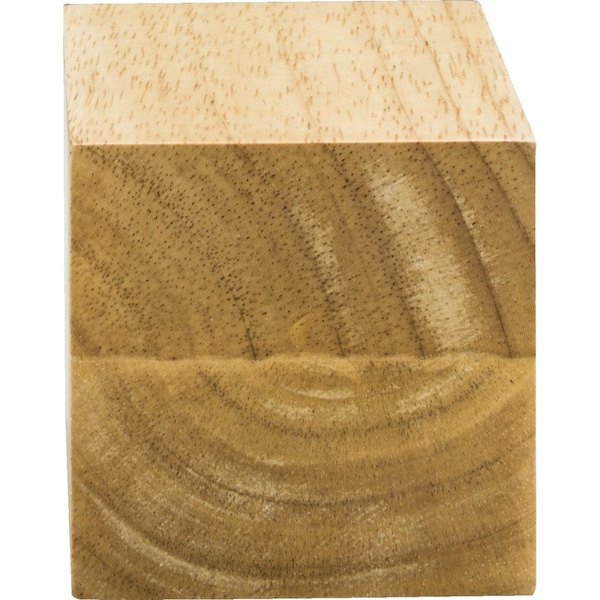 Hardware Resources Rubberwood, 6-1/4" H, 3" W, Unfinished - MCB-2-RW