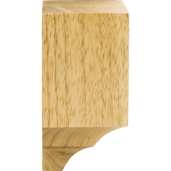 Hardware Resources Rubberwood, 6-1/4" H, 3" W, Unfinished - MCB-2-RW