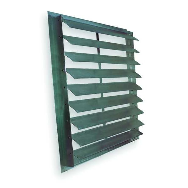 Dayton 36 in Agricultural Wall Exhaust Shutter, 39-1/2 in x 39-1/2 in - 45C666