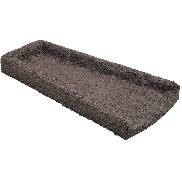 Rubberific Rubber Splash Block, Brown, 2112 X 1114 Inch - SBET