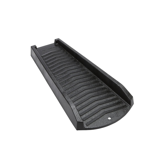 Amerimax Home Products Amerimax 2 in. H X 11 in. W X 24 in. L Black Vinyl Splash Block - 3015--12
