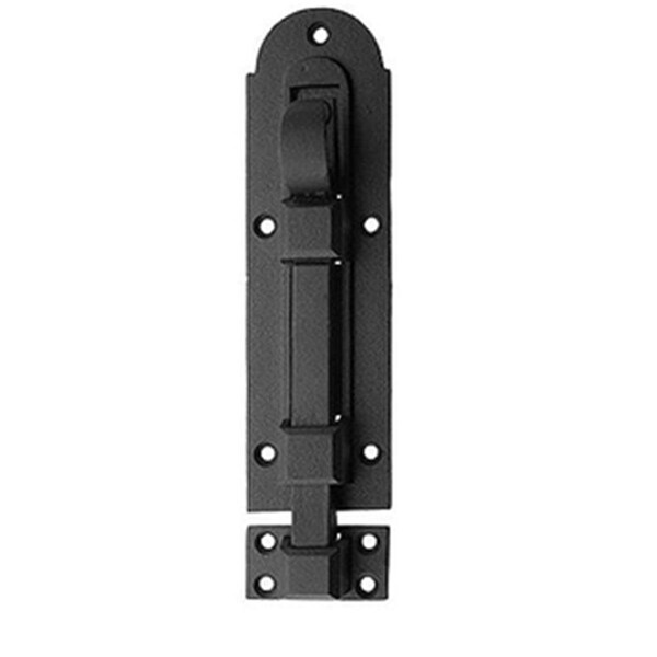 Gourmetgalley 88-501 7.75 in. Cast Iron Talon Shutter Bolt with Black Primer Finish - GO2596247