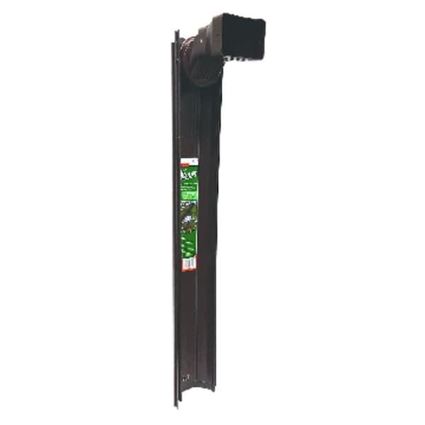 Frost King Frost King Tilt N' Drain 2 in. H X 5.5 in. W X 6 ft. L Brown Vinyl Downspout Extension - GWS3B