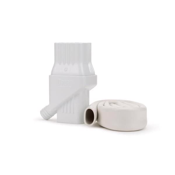 Oatey Oatey Mystic 8 in. H X 4 in. W X 6 in. L White Plastic Rain Collection System - 14209