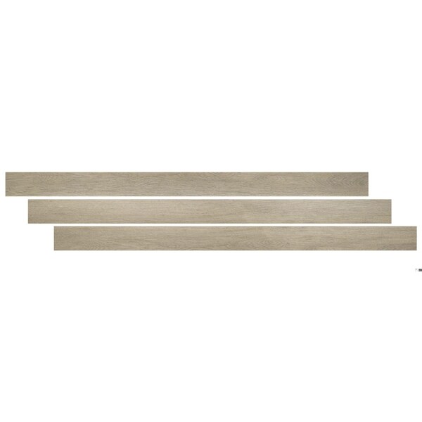 Msi LVT Trim, LVT, Gray-Light, 94 in L, 1.77 in W, Low Gloss - ZOR-LVT-TR-0702