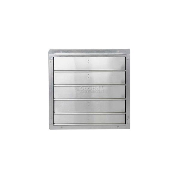 Air Conditioning Products Co Low Velocity Exhaust Shutter 10" - 502-STD-10 - 502-STD-10