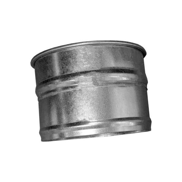 Us Duct US Duct Clamp Together Hose Adapter, 3" Diameter, Galvanized, 24 Gauge - RAH03.G24