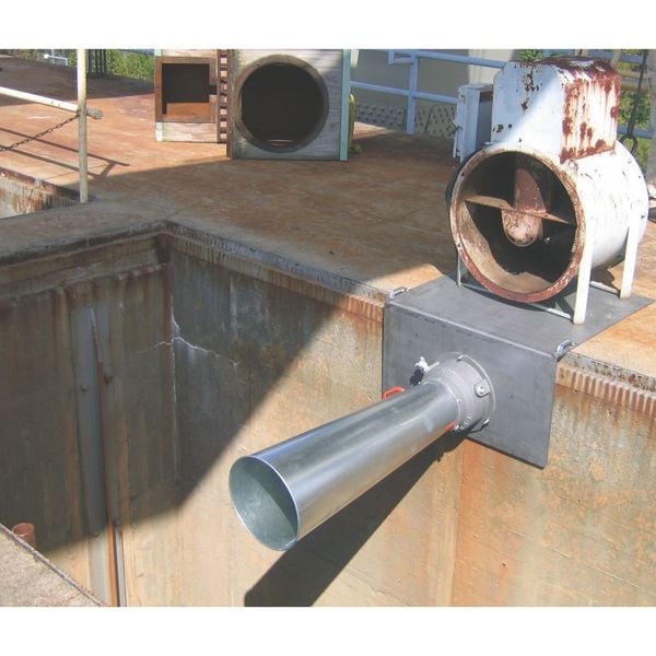 Air Systems Intl Pneumatic Blower, Venturi, Steel - ASI-1200