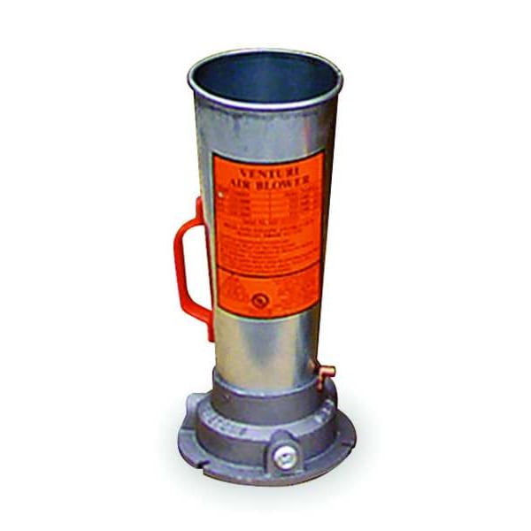 Air Systems Intl Pneumatic Blower, Venturi, Steel, Overall Length: 16 1/3 in - ASI-1000