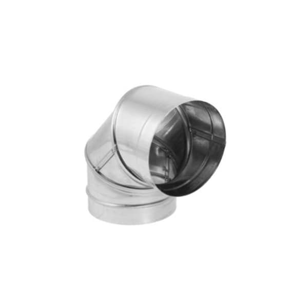 Duravent 6 in. Dura-Black Stainless Steel Slip Connector with Trim 3 x 13 in. - 284037