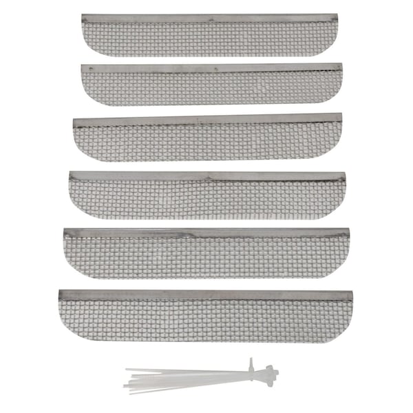 Valterra RV SCREEN, FRIDGE, SLAT, 8.1IN X 1.5IN, CARDED - A10-1313VP