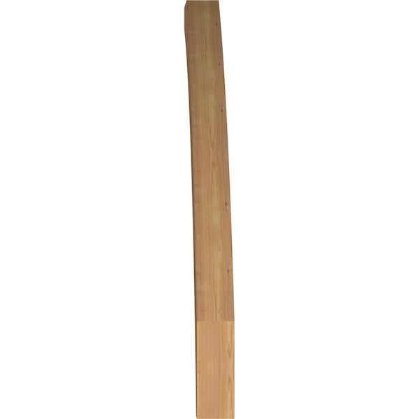 Ekena Millwork 3 1/2"W x 42"D x 42"H Thorton Smooth Knee Brace, Western Red Cedar - BRC04X42X42THR00SWR