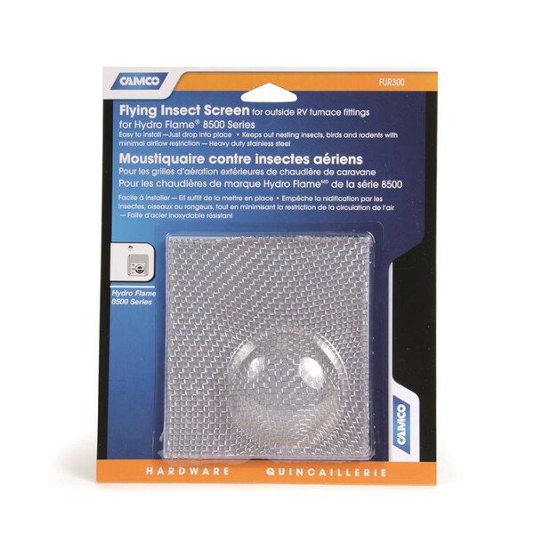 Camco FLYING INSECT SCREEN-FUR300, HYDROFLAME 8500 SERIES, BLISTER - 42142