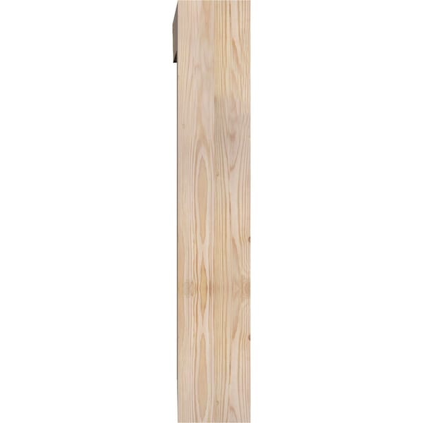 Ekena Millwork Imperial Traditional Smooth Bracket w/ Offset Brace, Douglas Fir, 5 1/2"W x 20"D x 32"H - BKT0604X20X32IMP01SDF