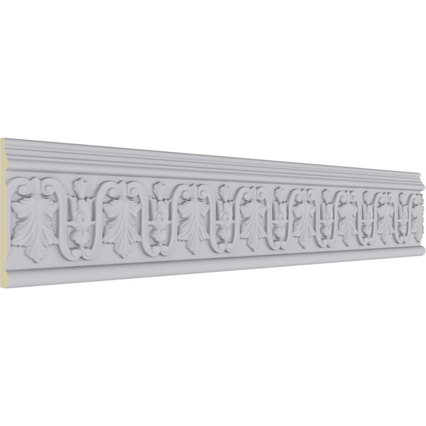 Ekena Millwork Chair Rail, High Density Urethane, 96 in L, 7 in H - MLD07X01AS
