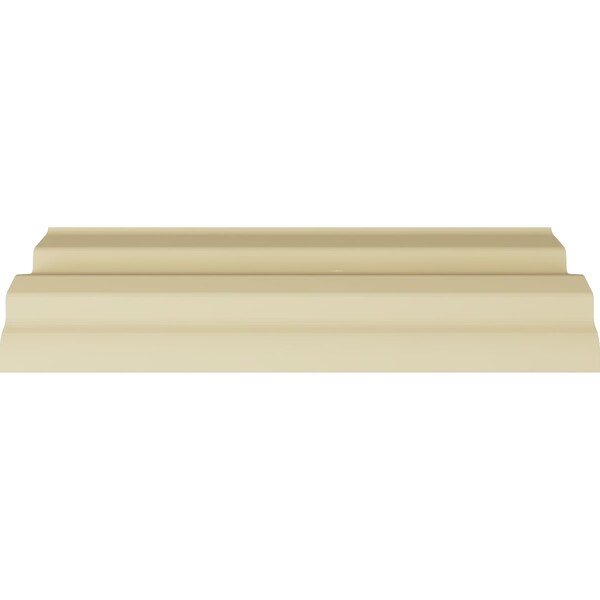 Ekena Millwork 6 1/2"H x 6 1/2"P x 9 1/4"F x 94 1/2"L Stockport Crown Moulding - MLD06X06X09ST