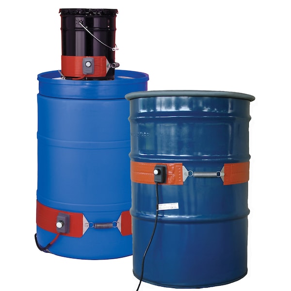 Vestil Steel Drum Heater, 5 Gallon, 120 V - DRH-S-5