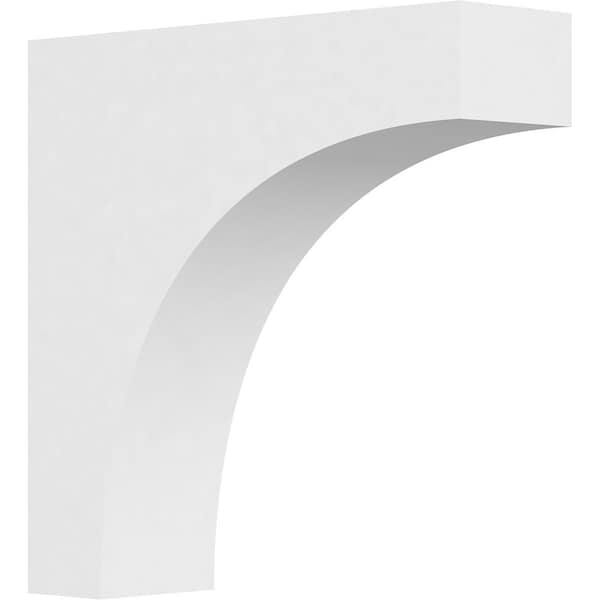 Ekena Millwork Standard Stockport Architectural Grade PVC Corbel, 3"W x 12"D x 12"H - CORP03X12X12STO