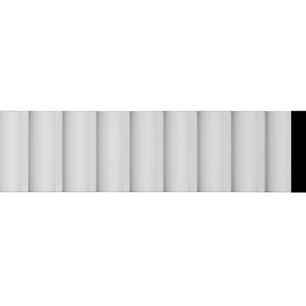 Ekena Millwork Panel Moulding, High Density Urethane, 96 in L, 4-3/4 in H - PML04X01LY