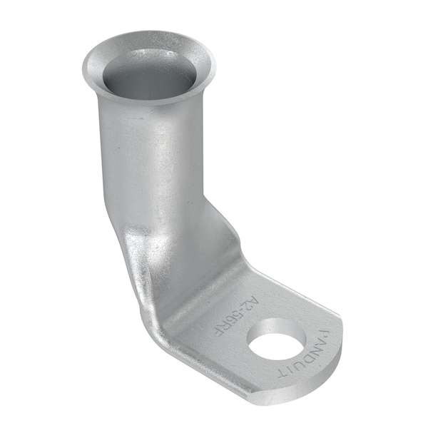 Panduit Terminal para Cable de Batería, 2 Awg, Perno de 5/16", Curva de 90 Grados (Paquete de 100), 100PK - A2-56RF-C