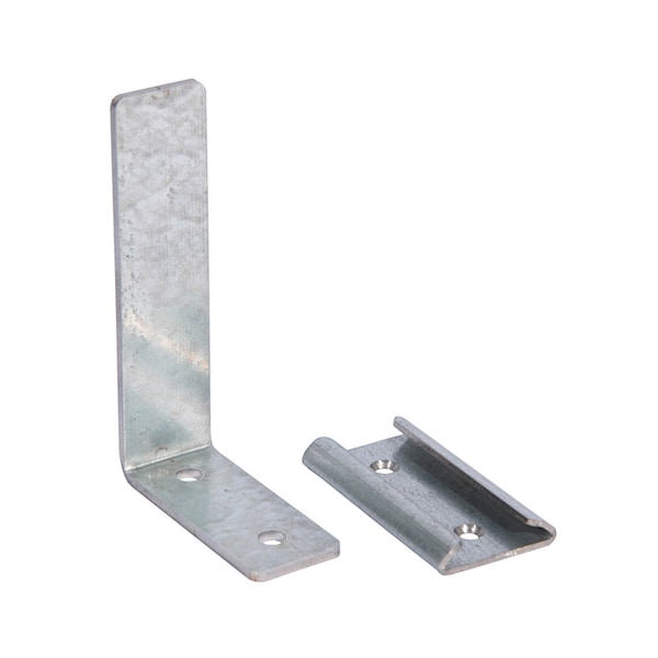 Osborne Wood Products 4 x 1 x 2 1/2 Corbel Mount System in Steel (Clear Coated) - 8940STL