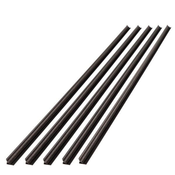 Fasade Inside Corner Trim Smoked Pewter, P, PK5 - 14627