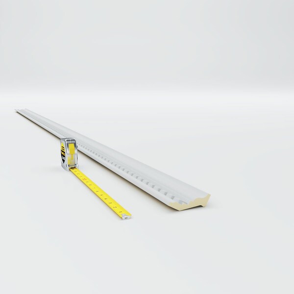 Ekena Millwork 2 3/4"H x 1 7/8"P x 3 1/4"F x 94 1/2"L, (1" Repeat) Dentil Crown Moulding - MLD03X01X03DE