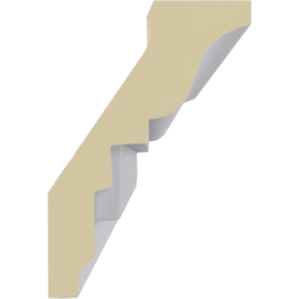 Ekena Millwork 2 3/4"H x 1 7/8"P x 3 1/4"F x 94 1/2"L, (1" Repeat) Dentil Crown Moulding - MLD03X01X03DE