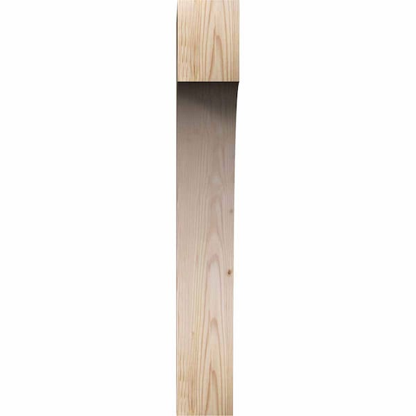 Ekena Millwork Huntington Rough Sawn Corbel, Douglas Fir, 4"W x 12"D x 28"H - COR04X12X28HUN00RDF