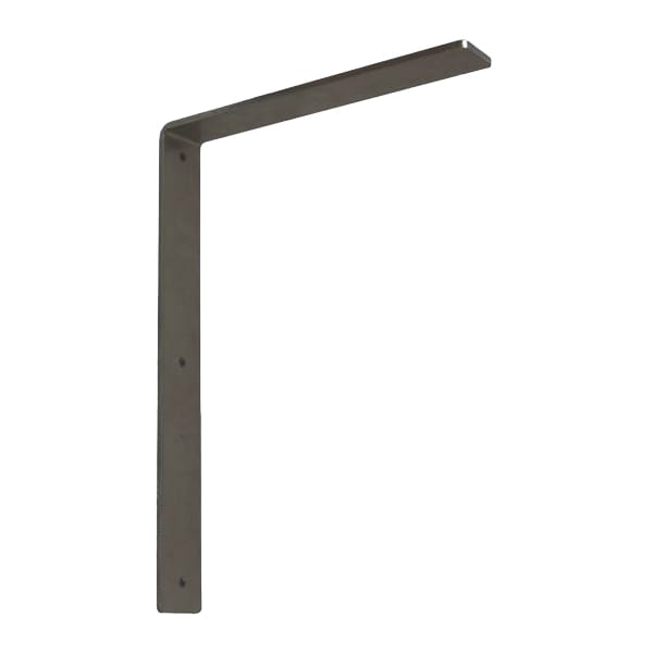 Osborne Wood Products 12 x 2 x 12 Contemporary Hidden Bracket in Stainless Steel - 8912STS