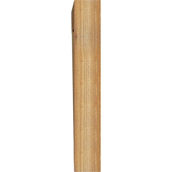 Ekena Millwork Thorton Slat Rough Sawn Bracket, Western Red Cedar, 4"W x 22"D x 26"H - BKT04X22X26THR06RWR