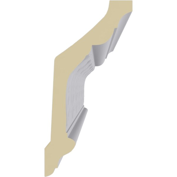 Ekena Millwork 5"H x 2 1/2"P x 5 1/2"F x 94 1/2"L Asa Acanthus Leaf Crown Moulding - MLD04X02X05AS