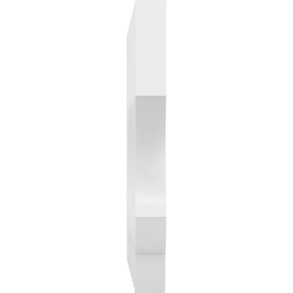 Ekena Millwork Columbia Architectural Grade PVC Running Trim, 6"H x 5/8"P x 48"L - RUNP06X0625X48CLM