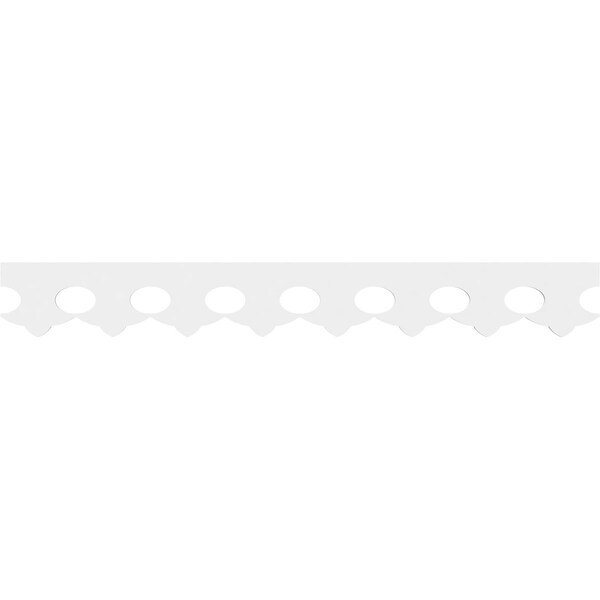 Ekena Millwork Columbia Architectural Grade PVC Running Trim, 6"H x 5/8"P x 48"L - RUNP06X0625X48CLM