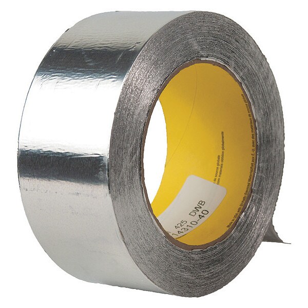 Briskheat Adhesive Tape, Aluminum, 2" W x 60 Yards - AAT260