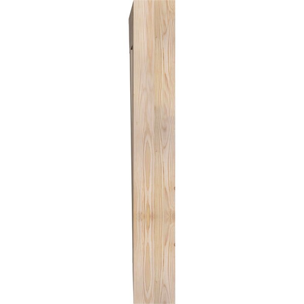 Ekena Millwork Funston Traditional Smooth Bracket, Douglas Fir, 5 1/2"W x 28"D x 40"H - BKT06X28X40FST01SDF