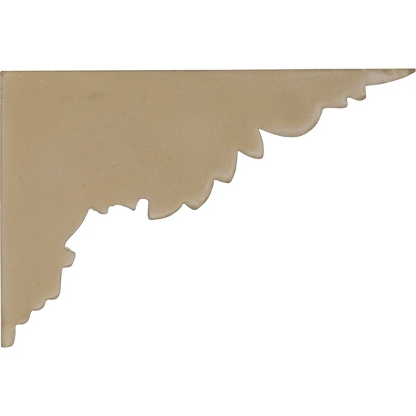 Ekena Millwork 10 5/8"W x 7"H x 5/8"D Telma Stair Bracket, Left - SB10X07TE-L