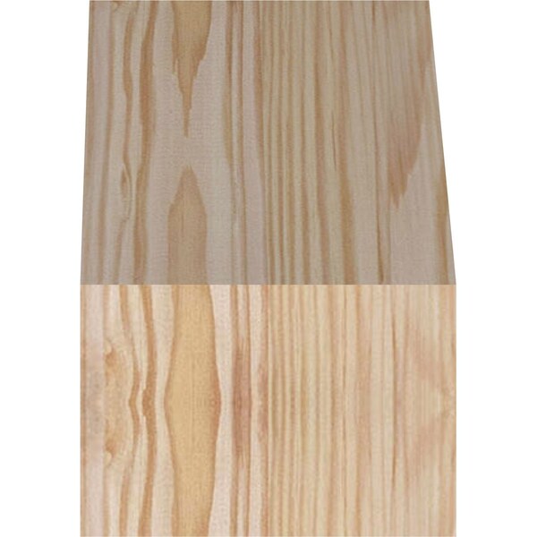 Ekena Millwork 4"W x 6"D x 6"H Funston Rough Sawn Knee Brace, Douglas Fir - BRC04X06X06FST00RDF
